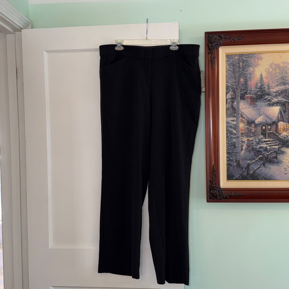 Dana Buchman Black Women’s slacks pants Size 18
Lovely and stylish! NWT